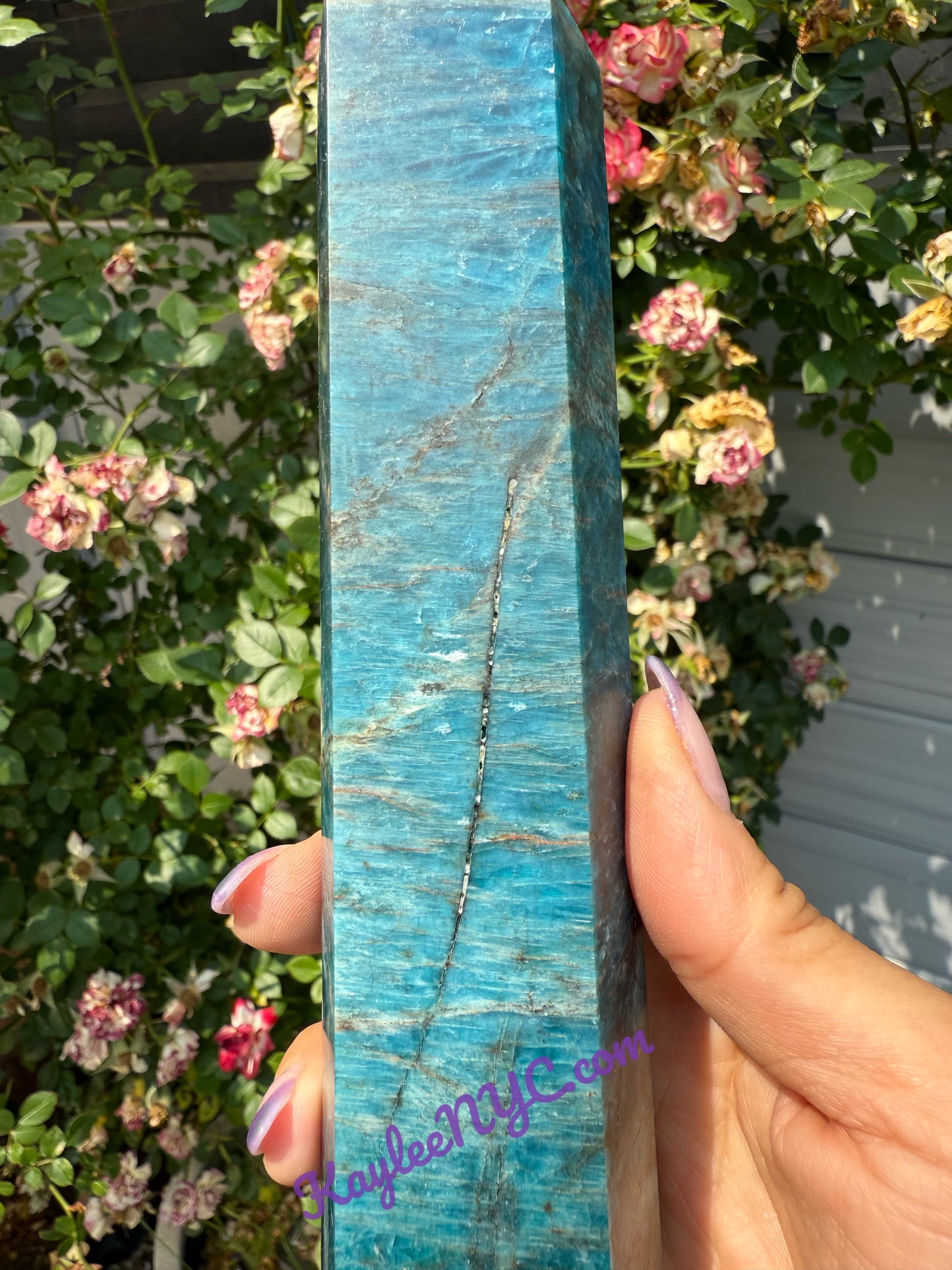 Wholesale Lot 4-5 PCs large Natural Apatite Obelisk Tower Point Crystal Healing