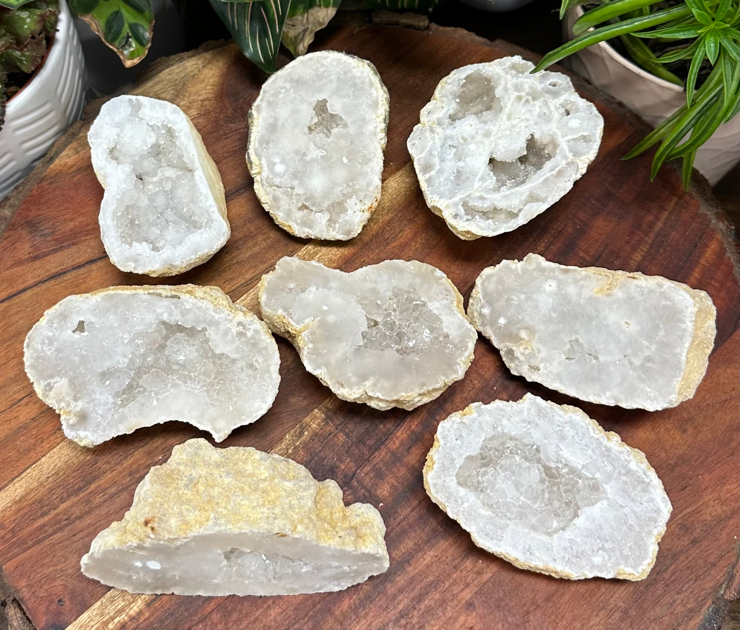 3 lbs Natural Moroccan Druzy Quartz Geode