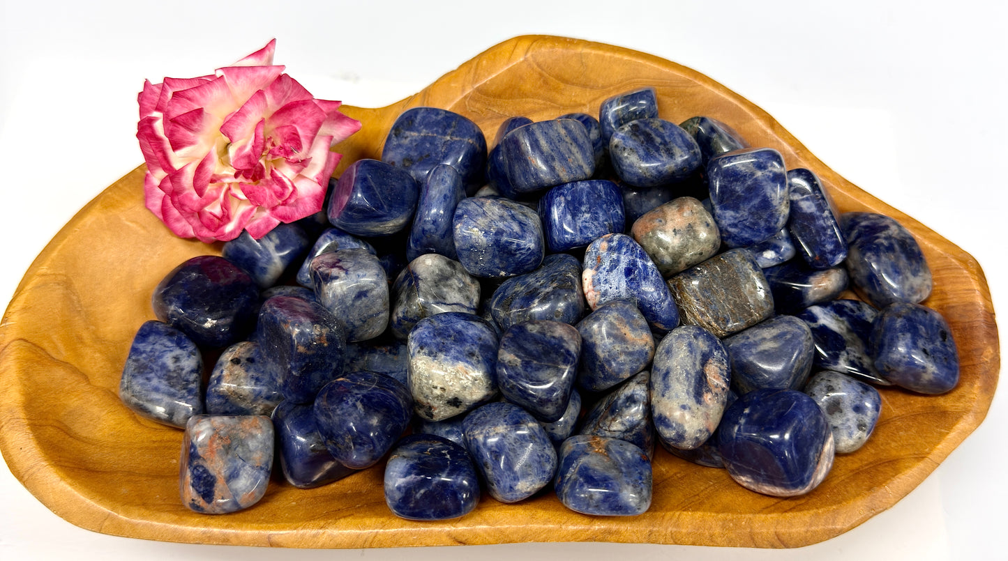 2 lbs Natural Sodalite Tumble Crystal Healing Energy