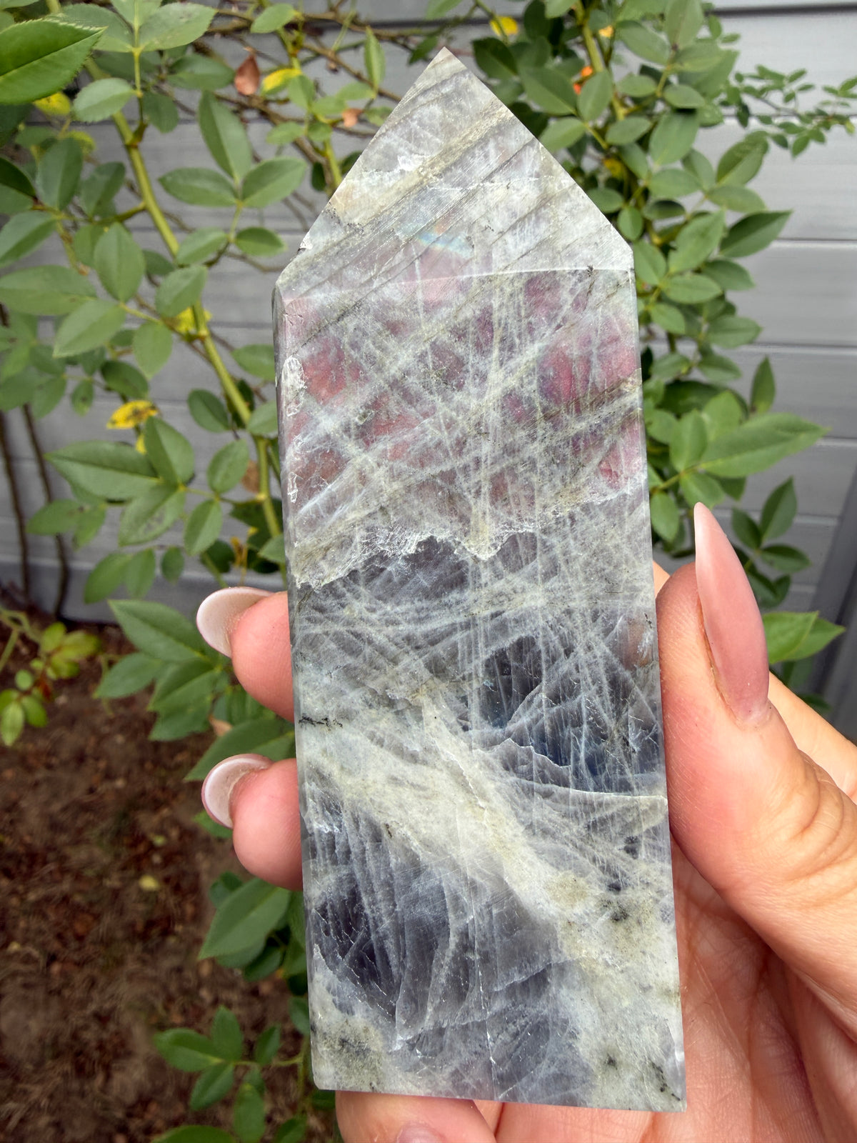 Wholesale Lot 2 lbs Natural Sunset Labradorite obelisk Tower Point Crystal Healing Energy