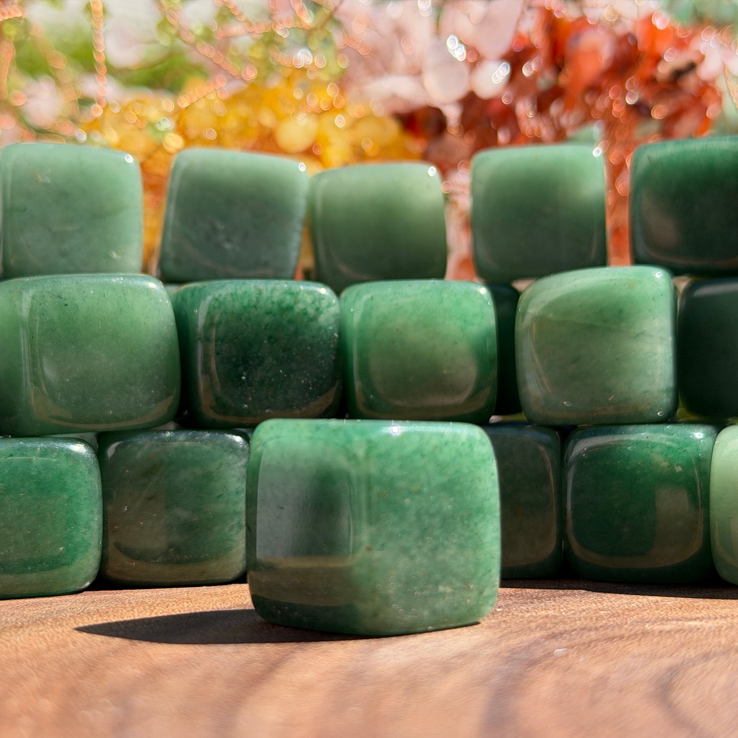 2 lbs Natural Aventurine Cube Crystal Healing Energy