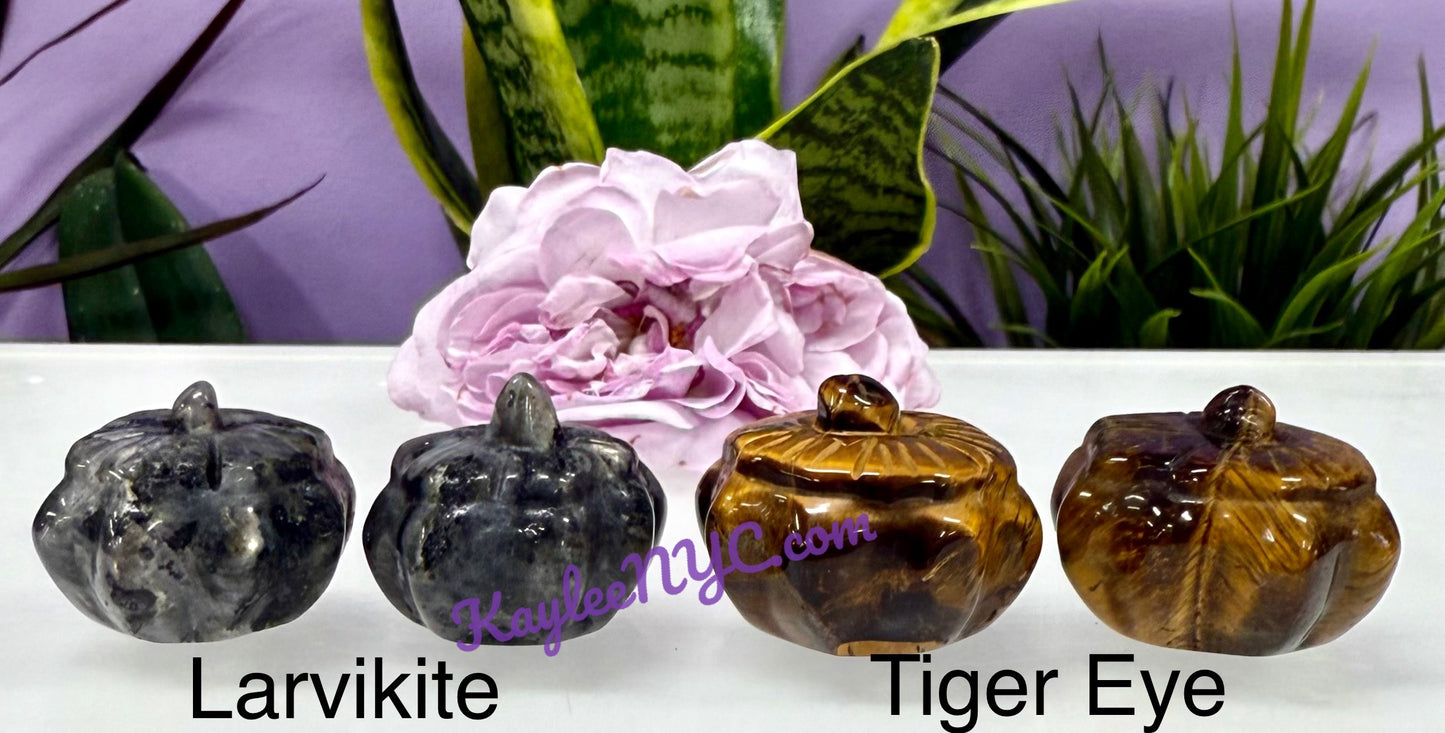 10 PCs 1.3” mix Crystals Pumpkin healing energy