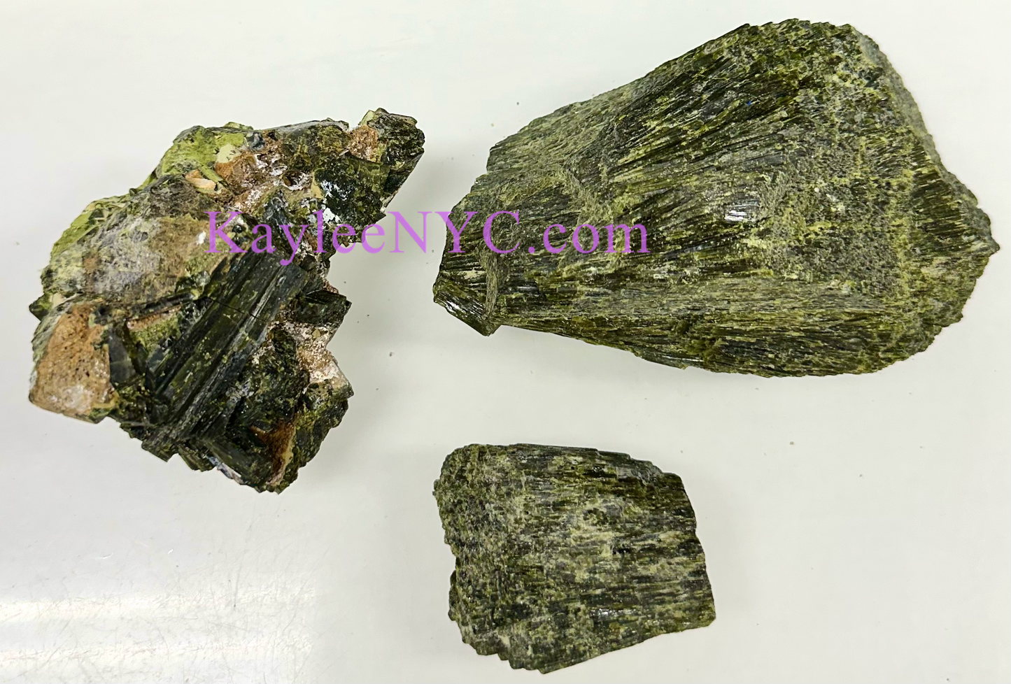 2 lbs Natural Raw Epidote Crystals Healing Energy