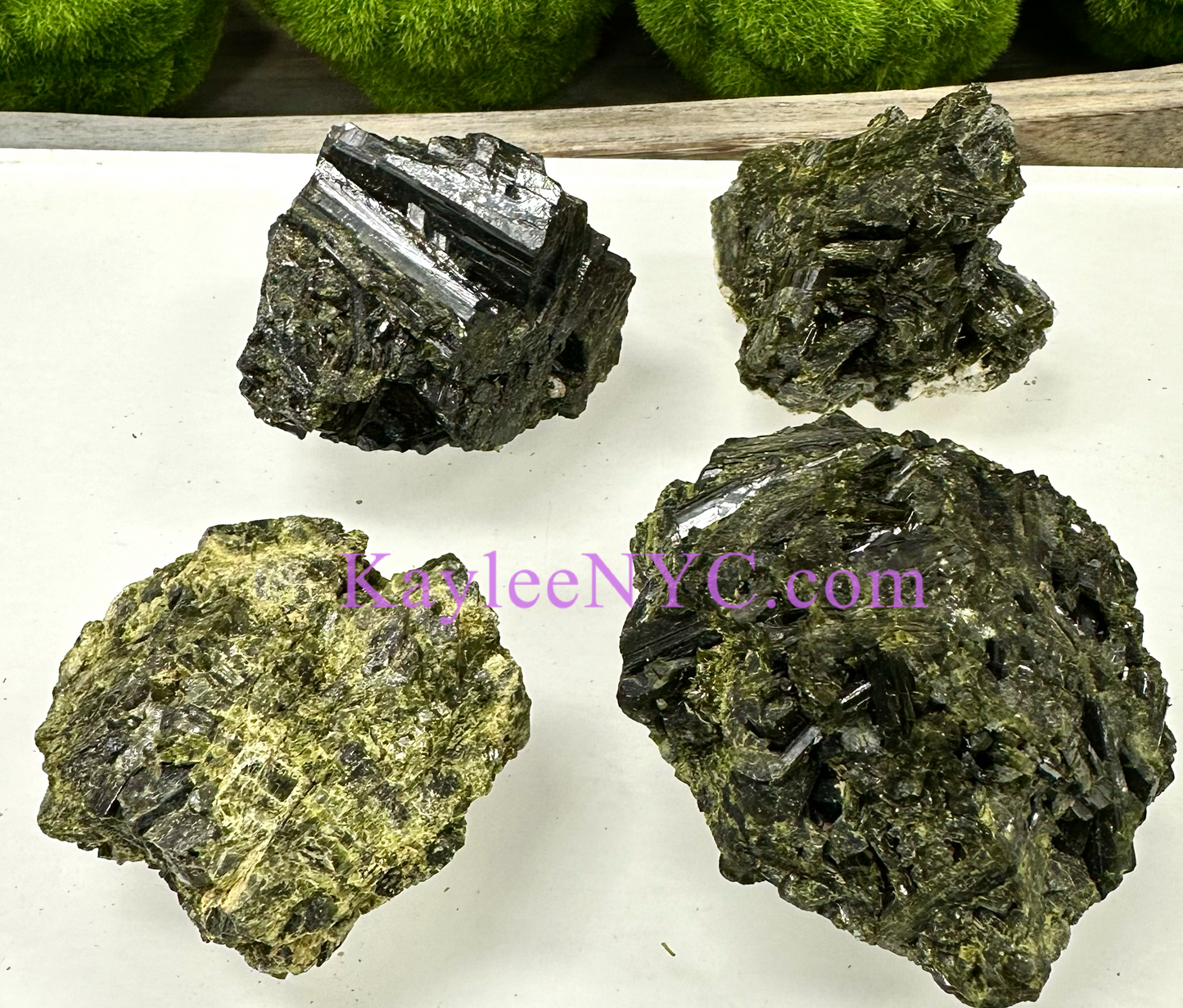 2 lbs Natural Raw Epidote Crystals Healing Energy