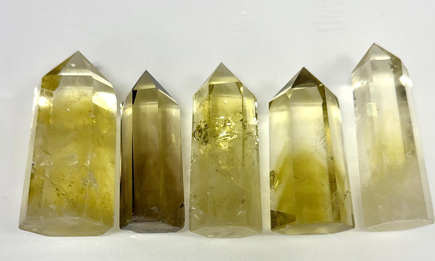 Wholesale Lot 2 lbs Citrine Obelisk Tower Point Crystal Energy Healing