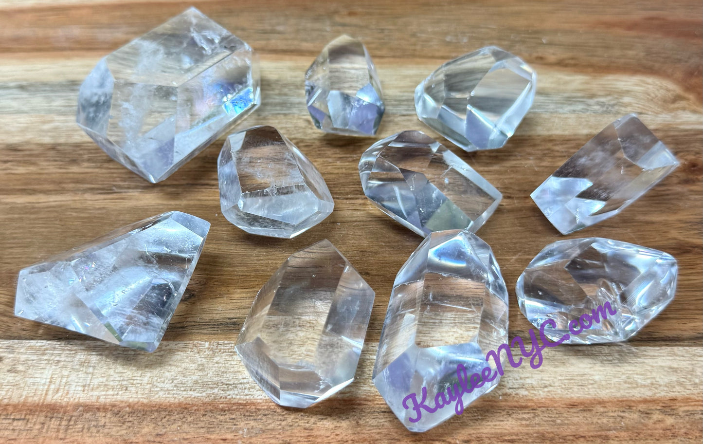 Wholesale Lot 1 lb Natural Clear Quartz Crystal Polished Freeform Healing Energy