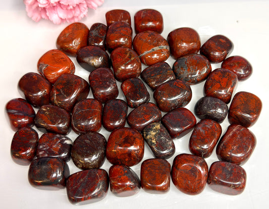 Wholesale Lot 2 lbs Natural Brecciated Jasper Tumble Crystal Healing Energy