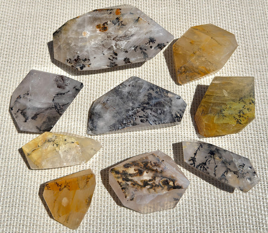 Wholesale Lot 1 lb Natural Dendritic Quartz Crystal Freeform Healing Energy 5-10 Pcs