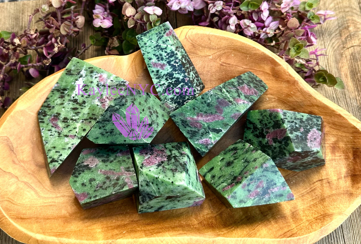 Wholesale Lot 2 lbs Natural Ruby Zoisite Polished Freeform Healing Energy