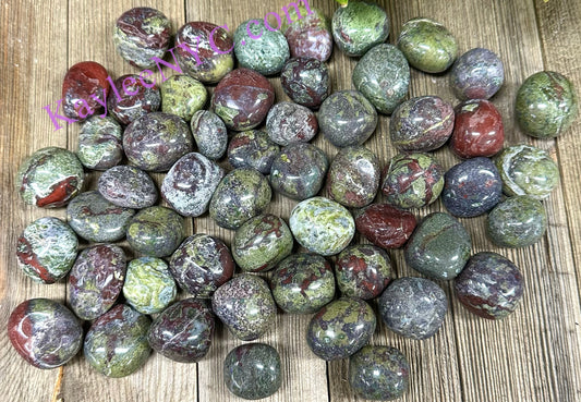 2 lbs Natural Dragon Blood Stone Tumble