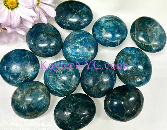 Wholesale 2 Lb Lot Natural Apatite Palm Stones Crystal Natural Energy