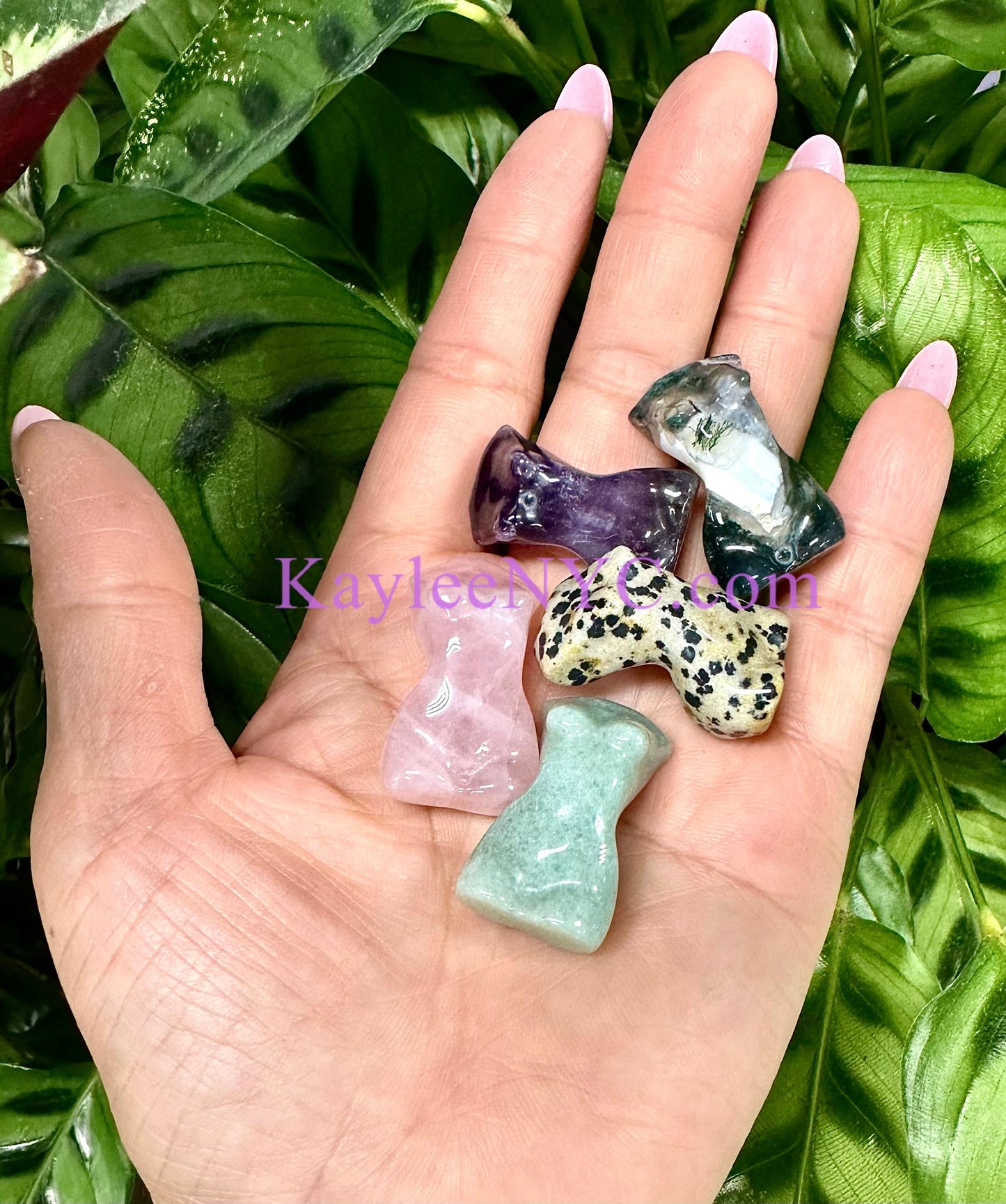 13 PCs 1.2” Natural Crystal Goddess