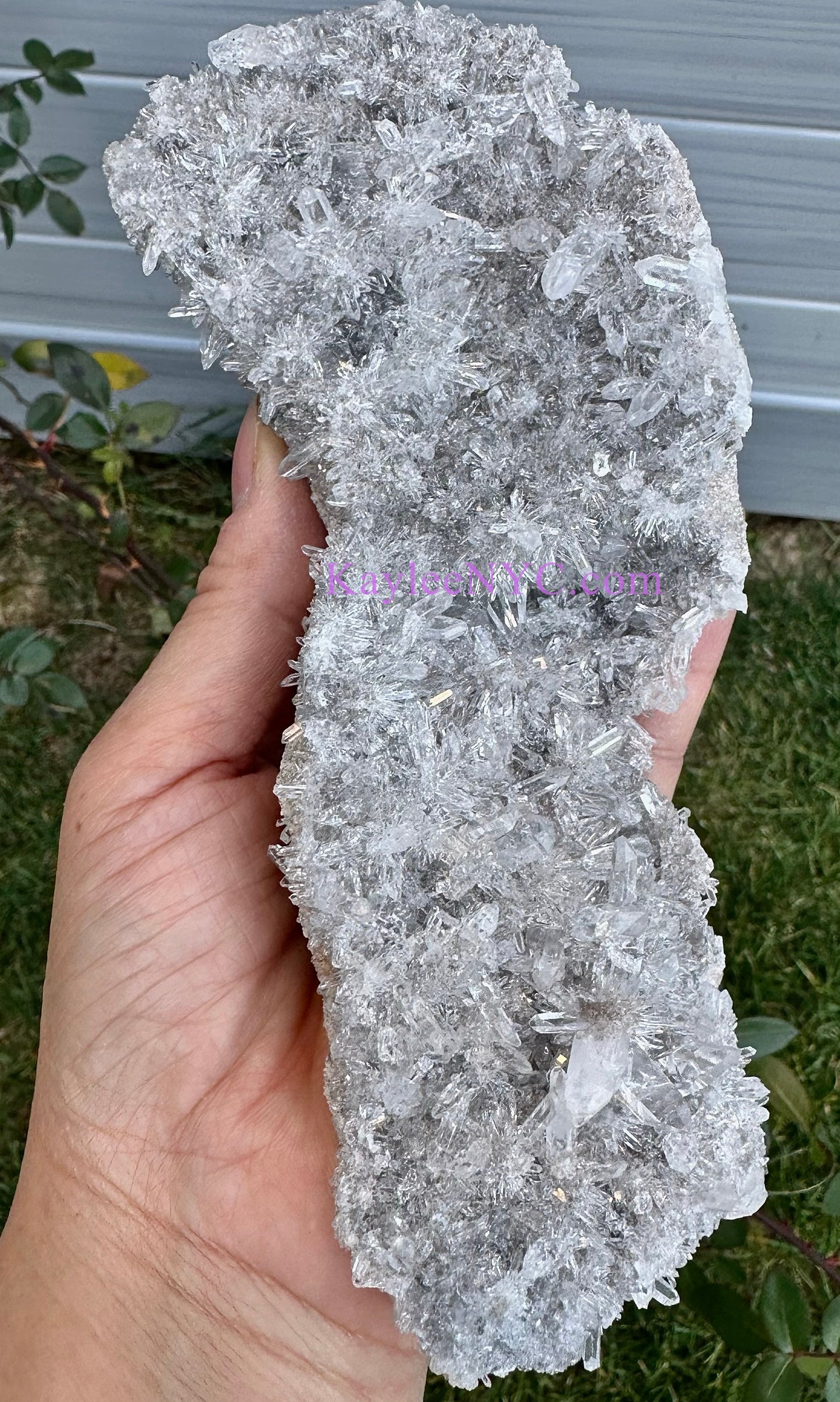 3 PCs Natural Clear Quartz Cluster Crystal Raw