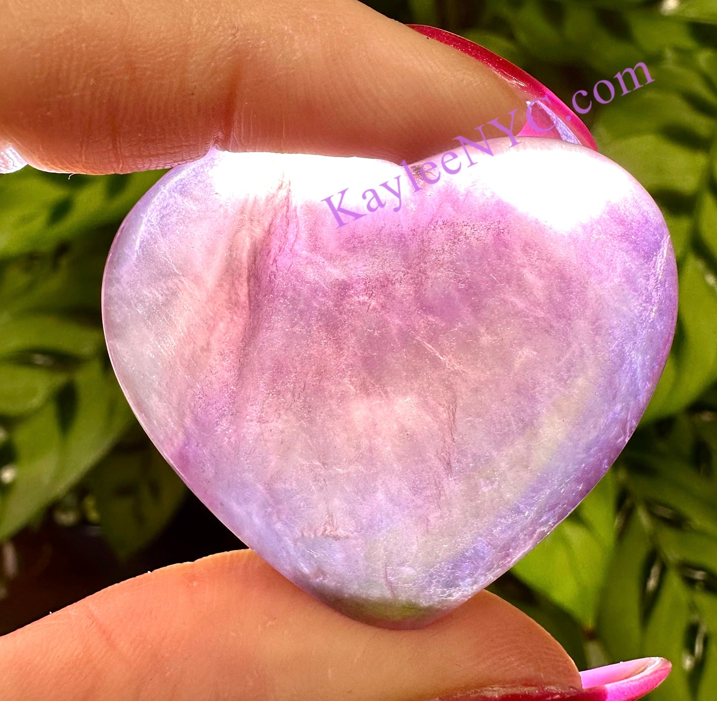 Wholesale 2 Lb Lot Natural Candy Fluorite Heart Crystal Energy