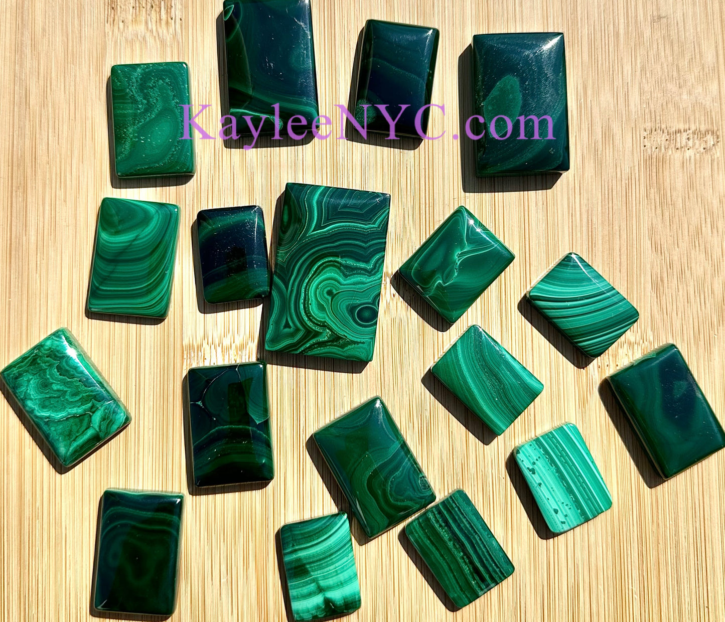 Wholesale Lot 0.5 lb Natural Malachite Cabochon Crystal Healing Energy