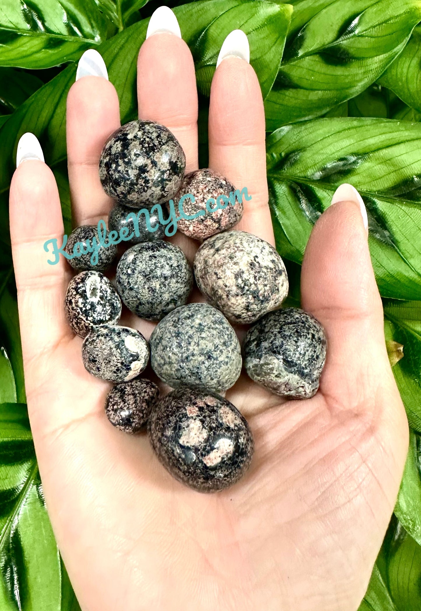 2 lbs Natural Firework Obsidian Tumble