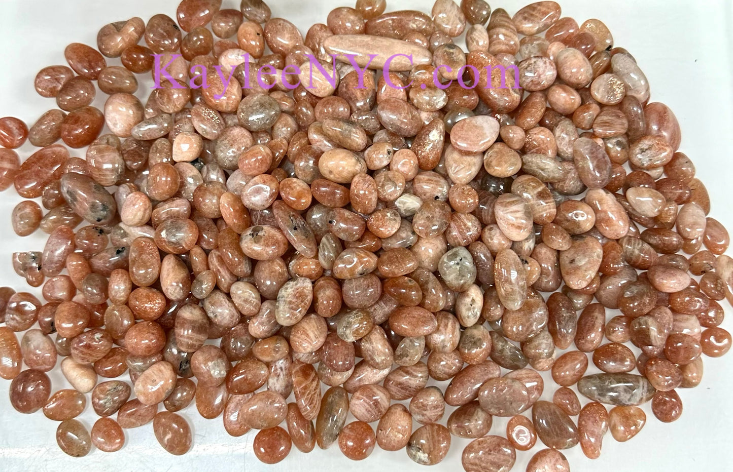 2 lbs Natural Sunstone Tumble