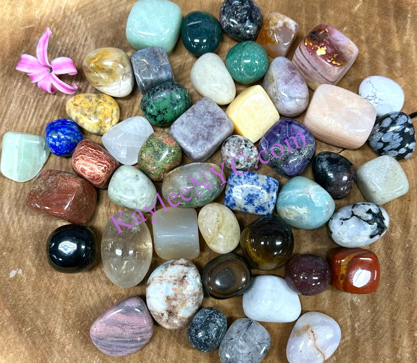 Wholesale Lot 2 lbs Natural Mixed Crystal Tumble Nice Quality Healing Energy