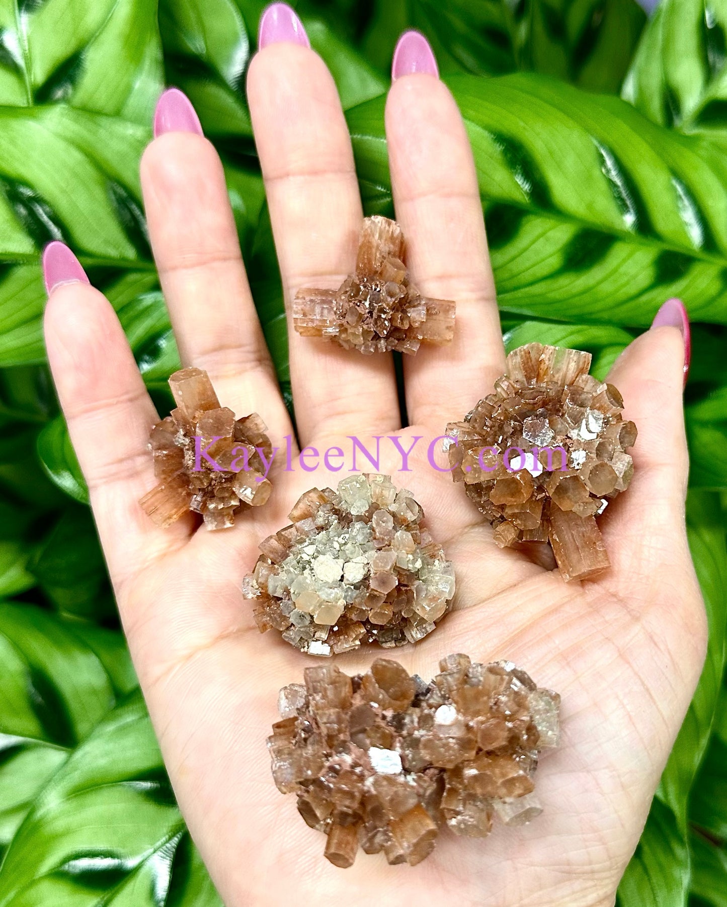 Wholesale Lot 2 lb Natural Aragonite Cluster Raw Crystal