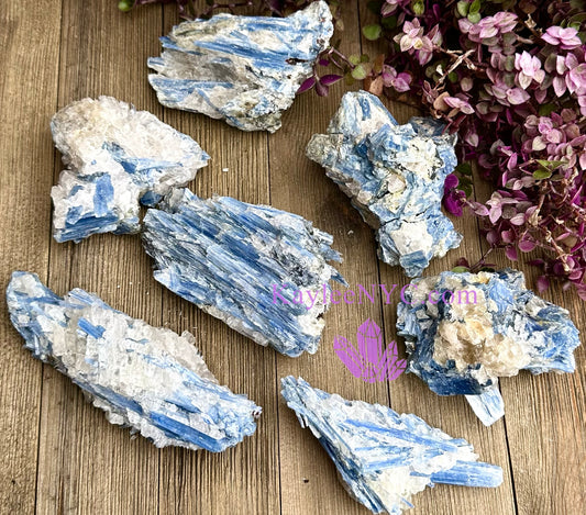 Wholesale Lot 2 lb Natural Blue Kyanite Crystal Raw Nice Quality