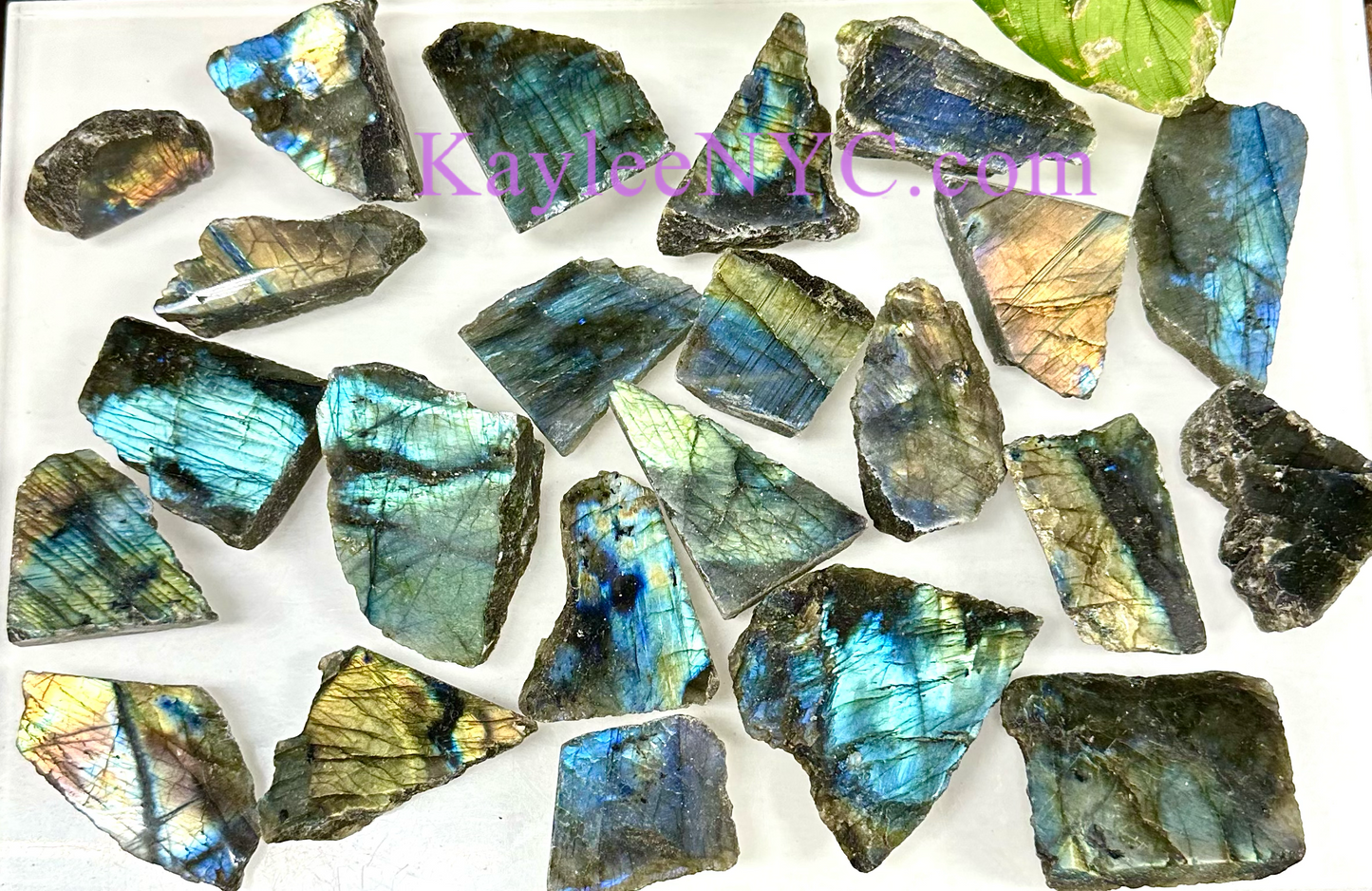 Wholesale Lot 2 lbs Natural Labradorite small Slab Crystal Nice Quality