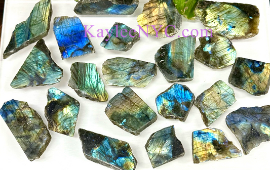 Wholesale Lot 2 lbs Natural Labradorite small Slab Crystal Nice Quality