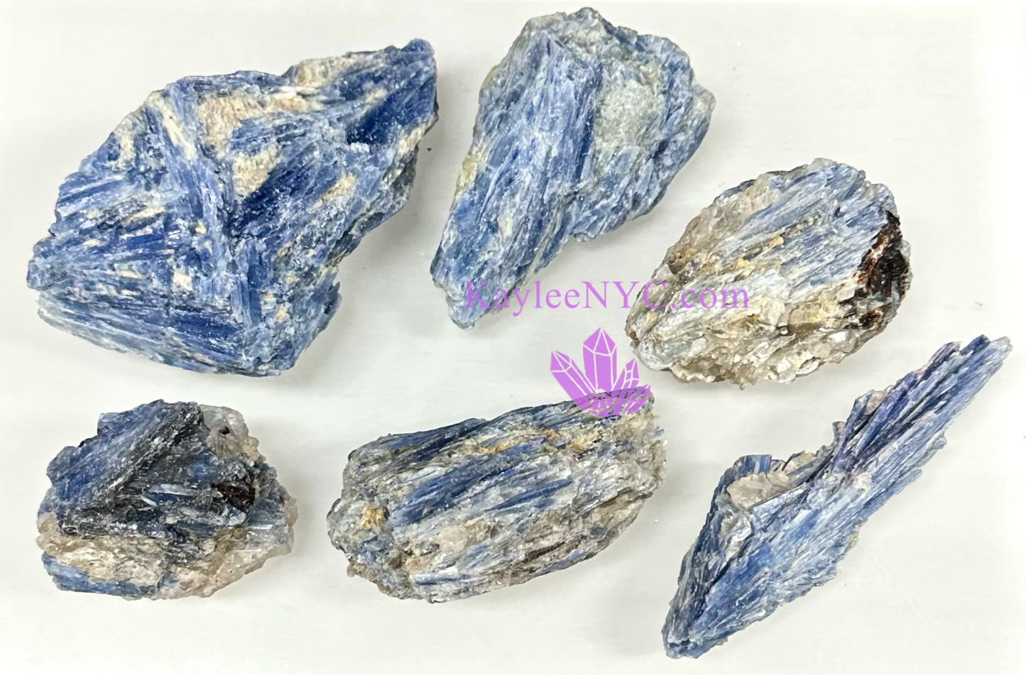 Wholesale Lot 2 lb Natural Blue Kyanite Crystal Raw Nice Quality