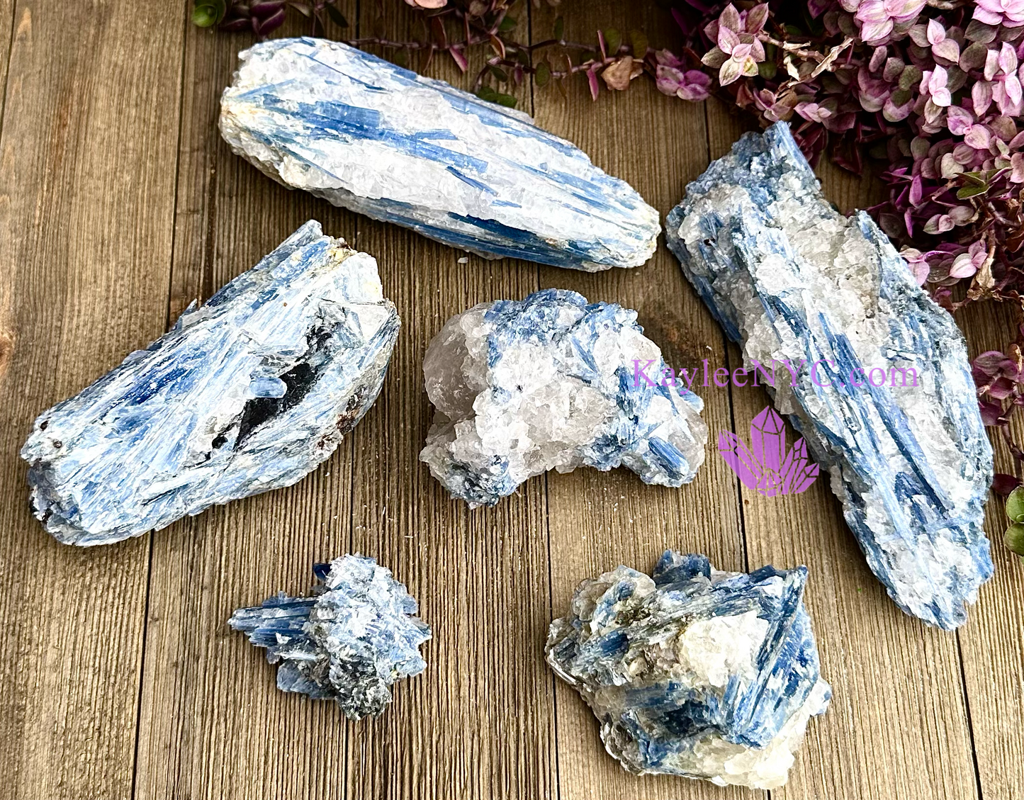 Wholesale Lot 2 lb Natural Blue Kyanite Crystal Raw Nice Quality