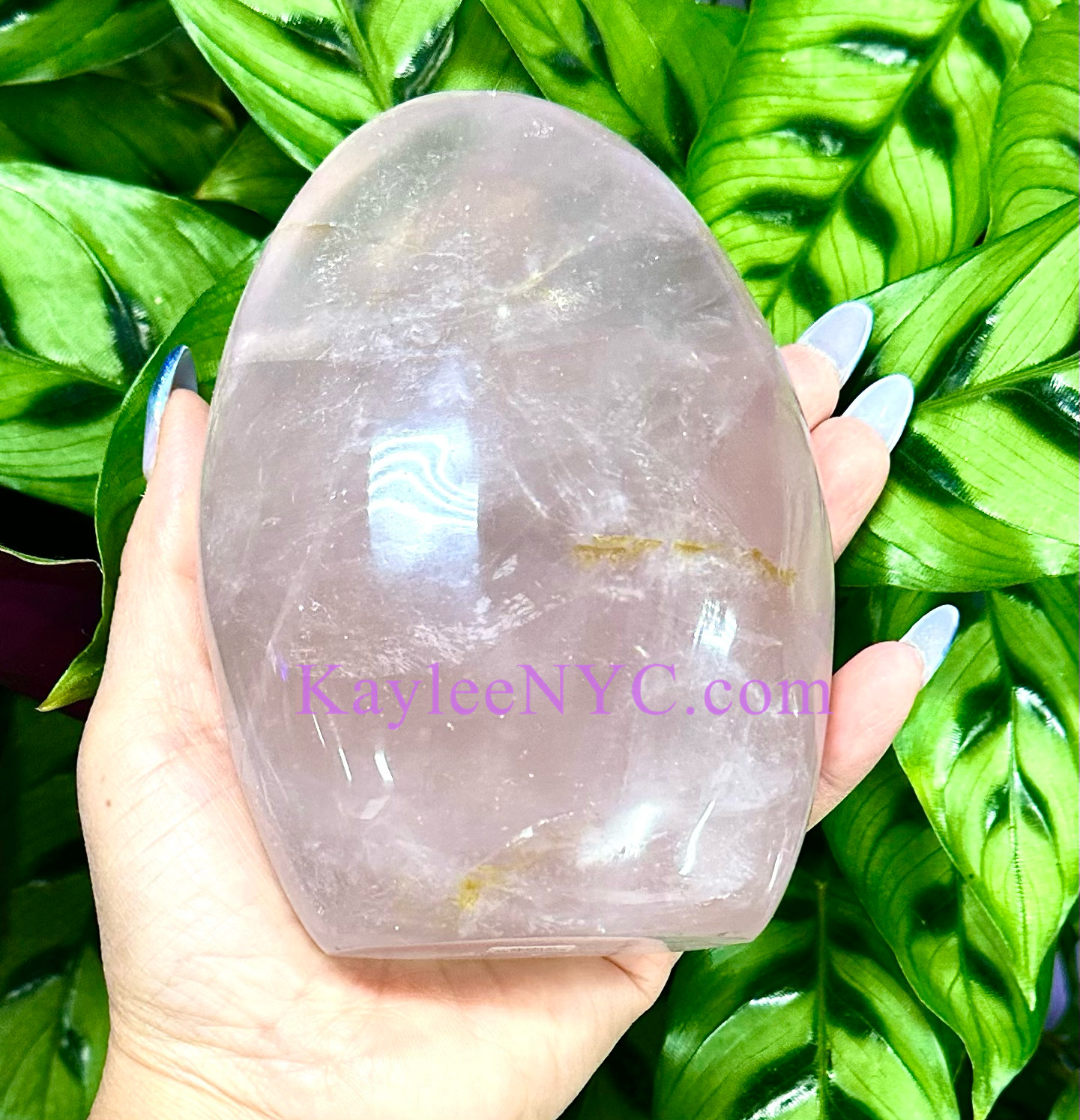 Wholesale Lot 3 pcs Natural Rose Quartz Freeform Polished