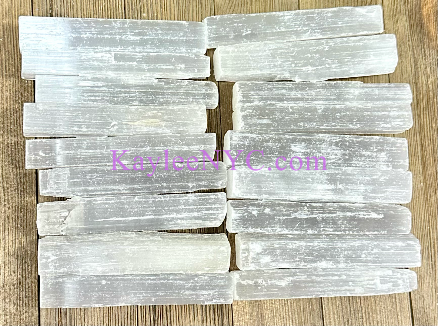 Wholesale Lot 2 lbs Natural Selenite Stick 8cm - 10cm Crystal Raw