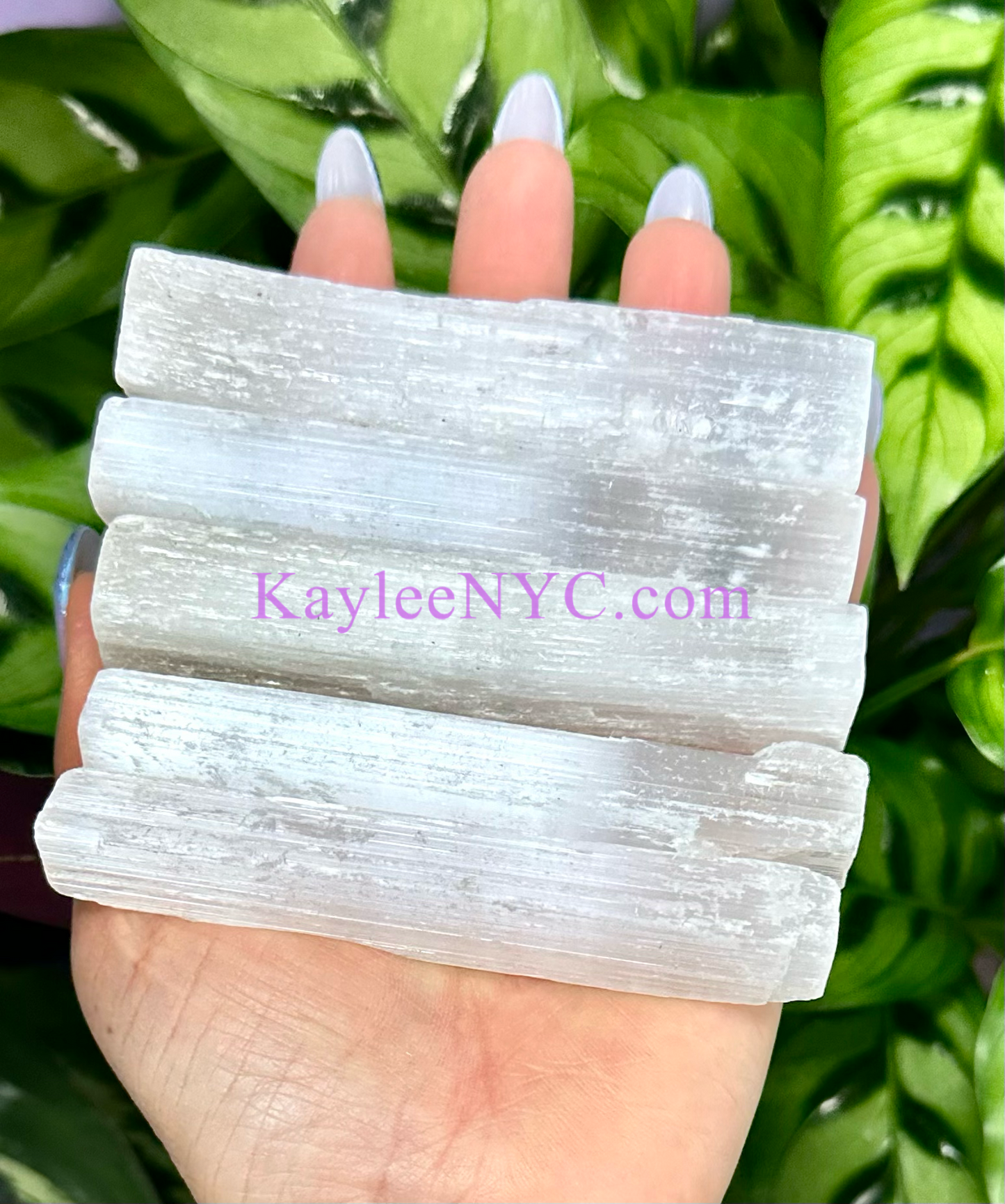 Wholesale Lot 2 lbs Natural Selenite Stick 8cm - 10cm Crystal Raw