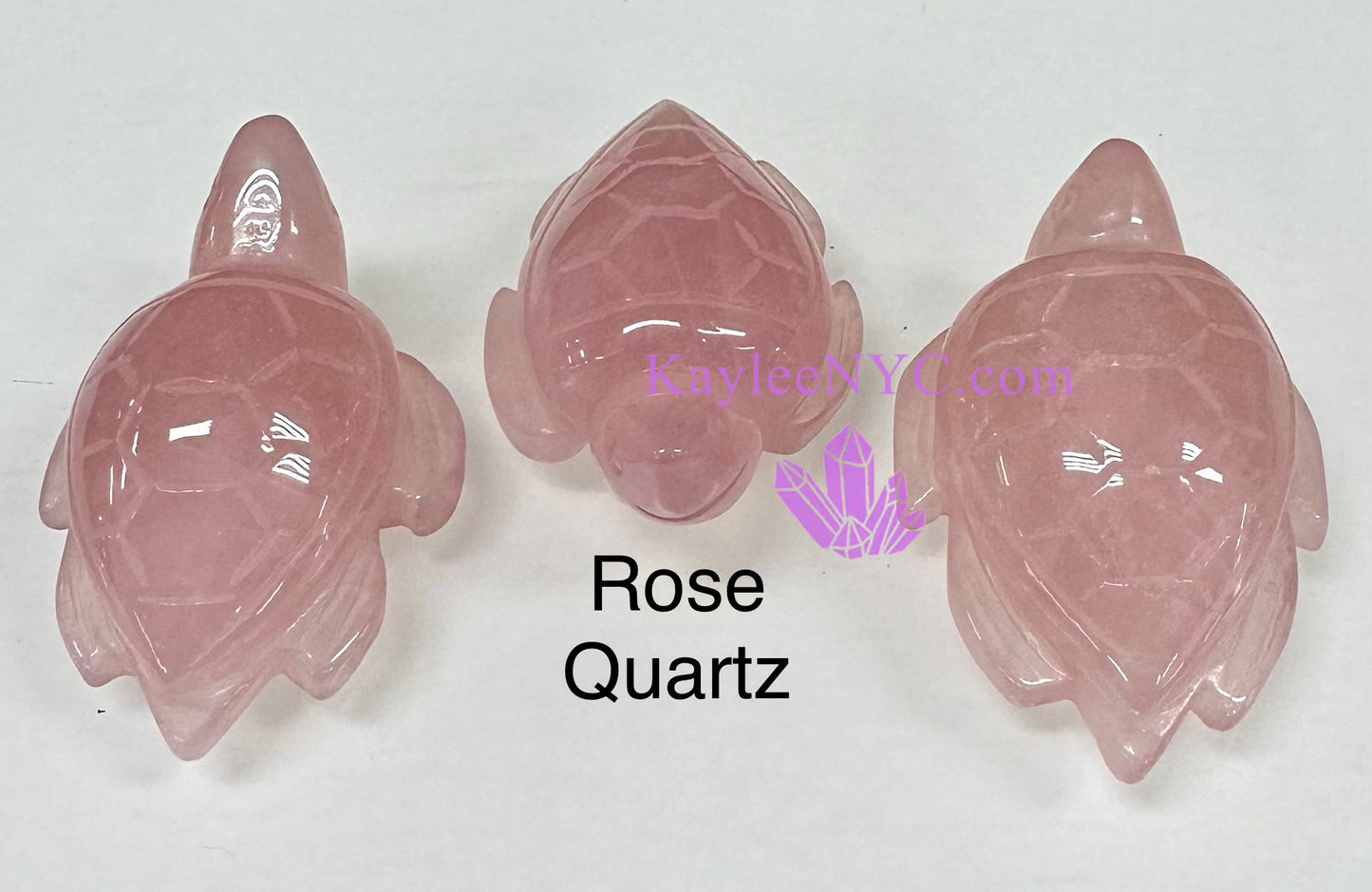 5 PCs 2.5” Natural Crystal Turtle