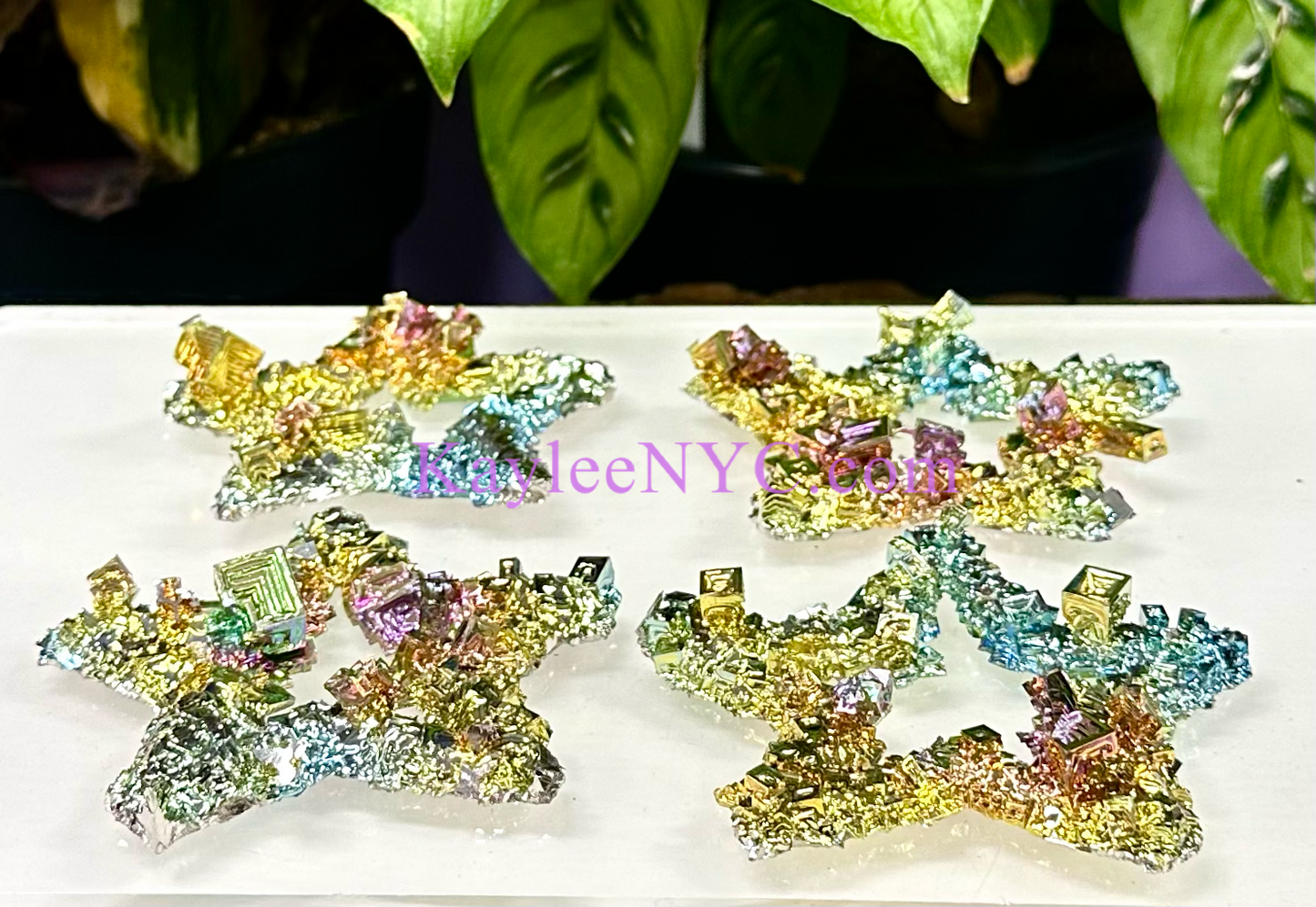 Wholesale Lot 4 PCs Bismuth Star