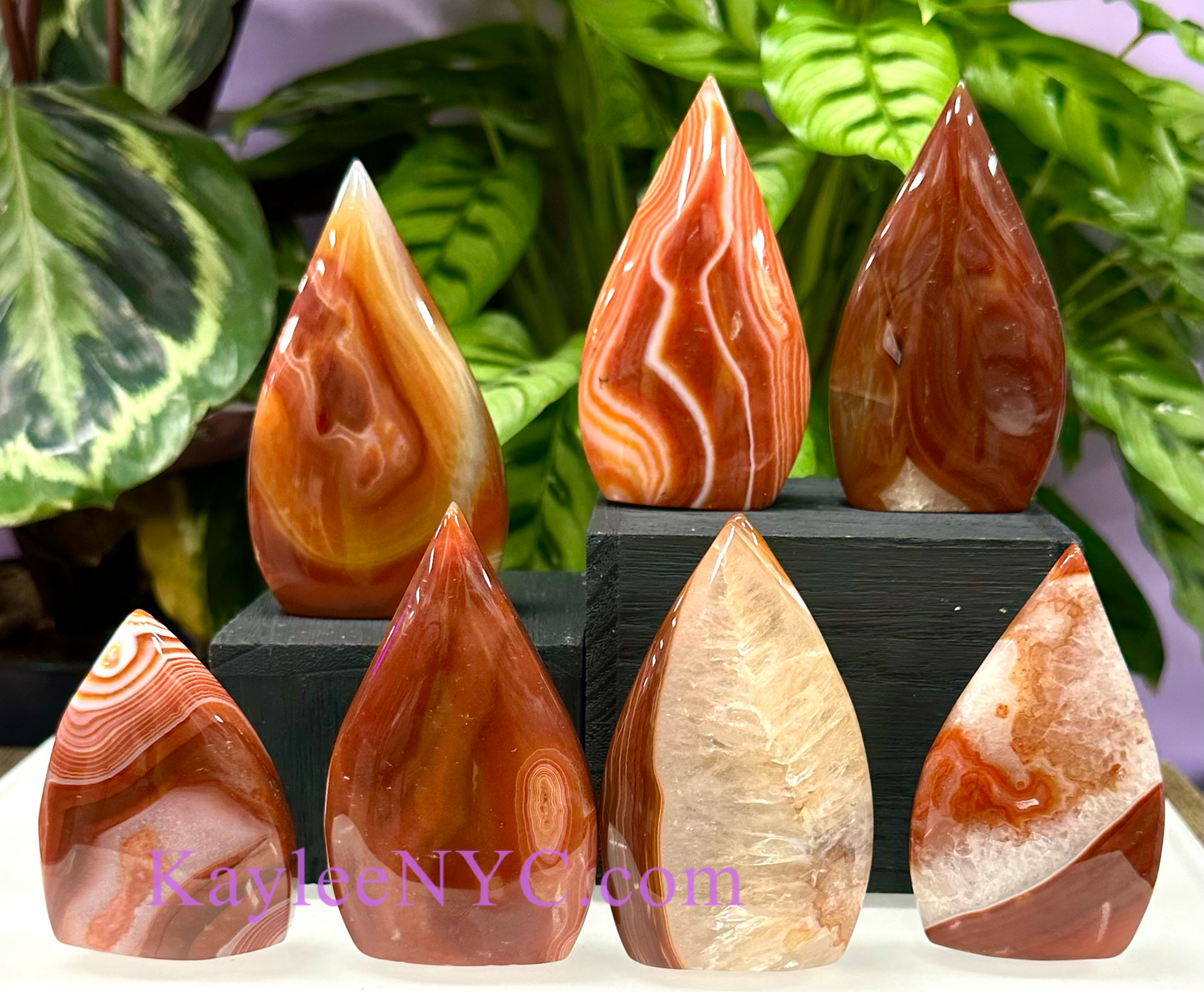 6-7 PCs Natural Carnelian Freeform Crystal bulk wholesale