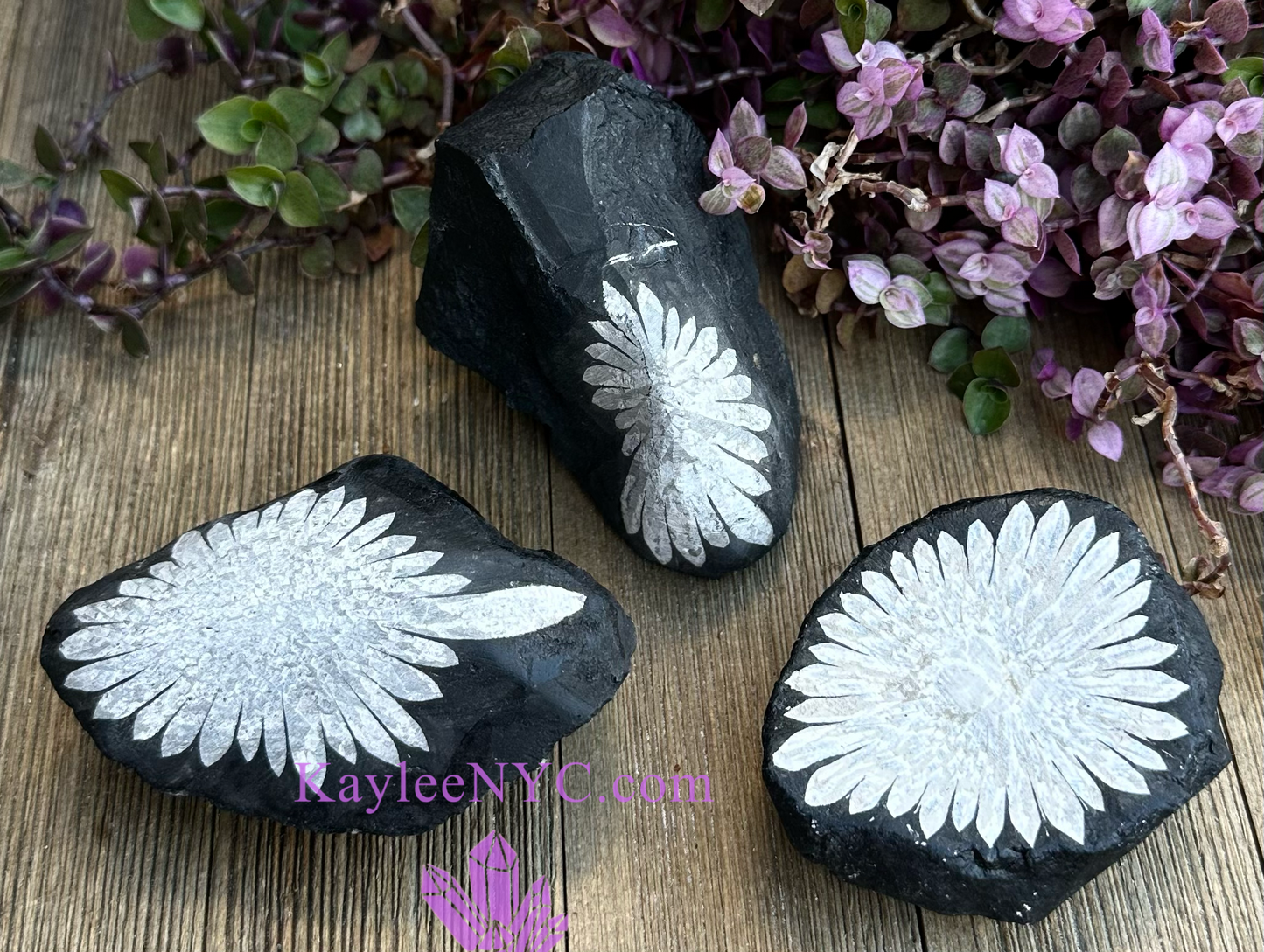 Wholesale Lot 3 PCs Natural Chrysanthemum Crystal