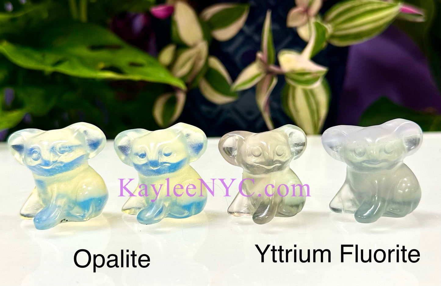 8 PCs 3cm Crystal Koala Bear