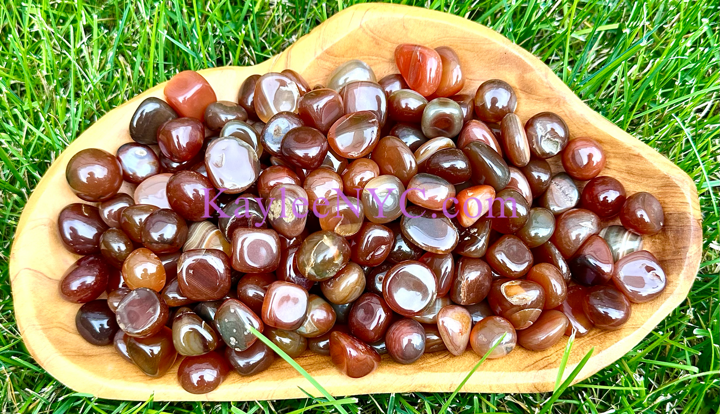 2 lbs Natural Carnelian Tumble