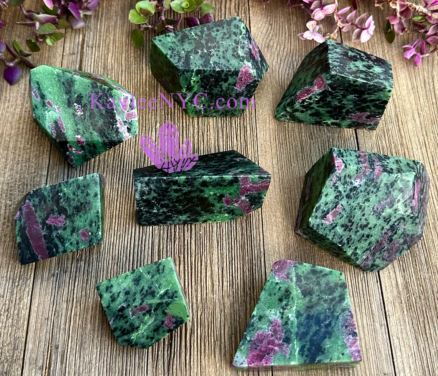 Wholesale Lot 2 lbs Natural Ruby Zoisite Polished Freeform Healing Energy