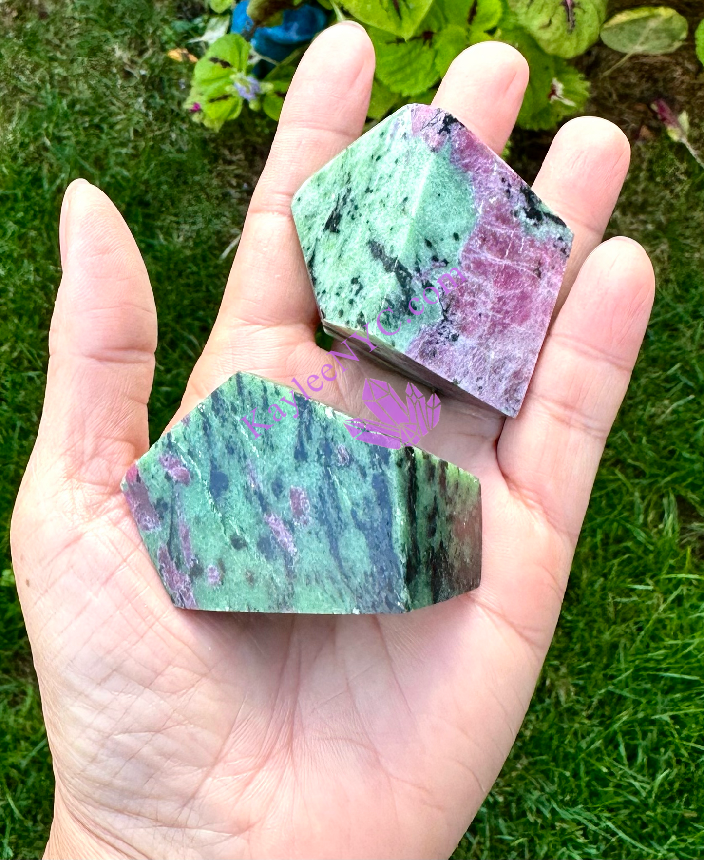 Wholesale Lot 2 lbs Natural Ruby Zoisite Polished Freeform Healing Energy