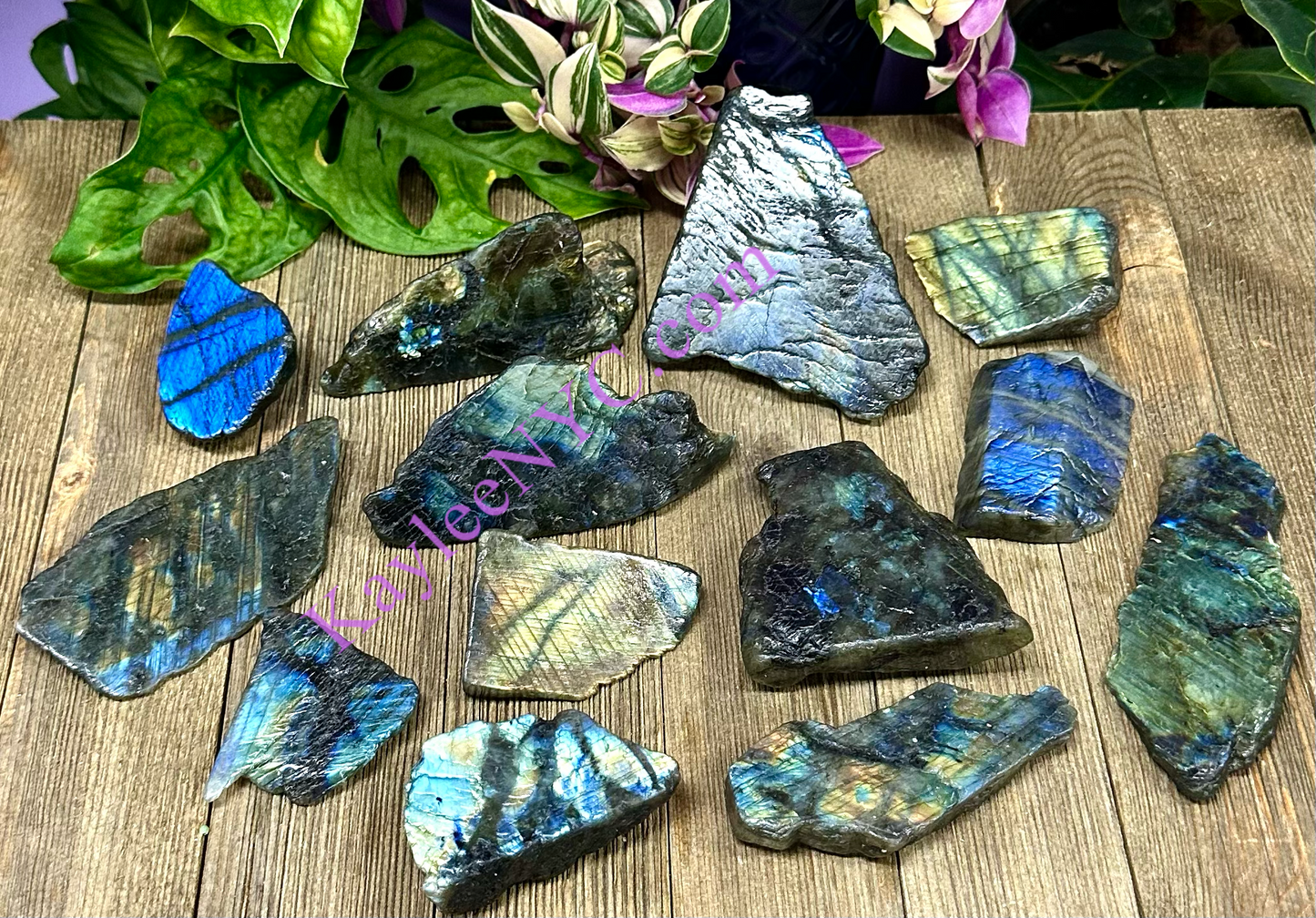 Wholesale Lot 2 lbs Natural Labradorite Slab Crystal Nice Quality