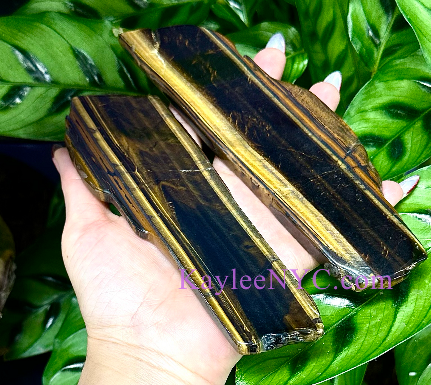 2 lbs Natural Tiger Eye Slab