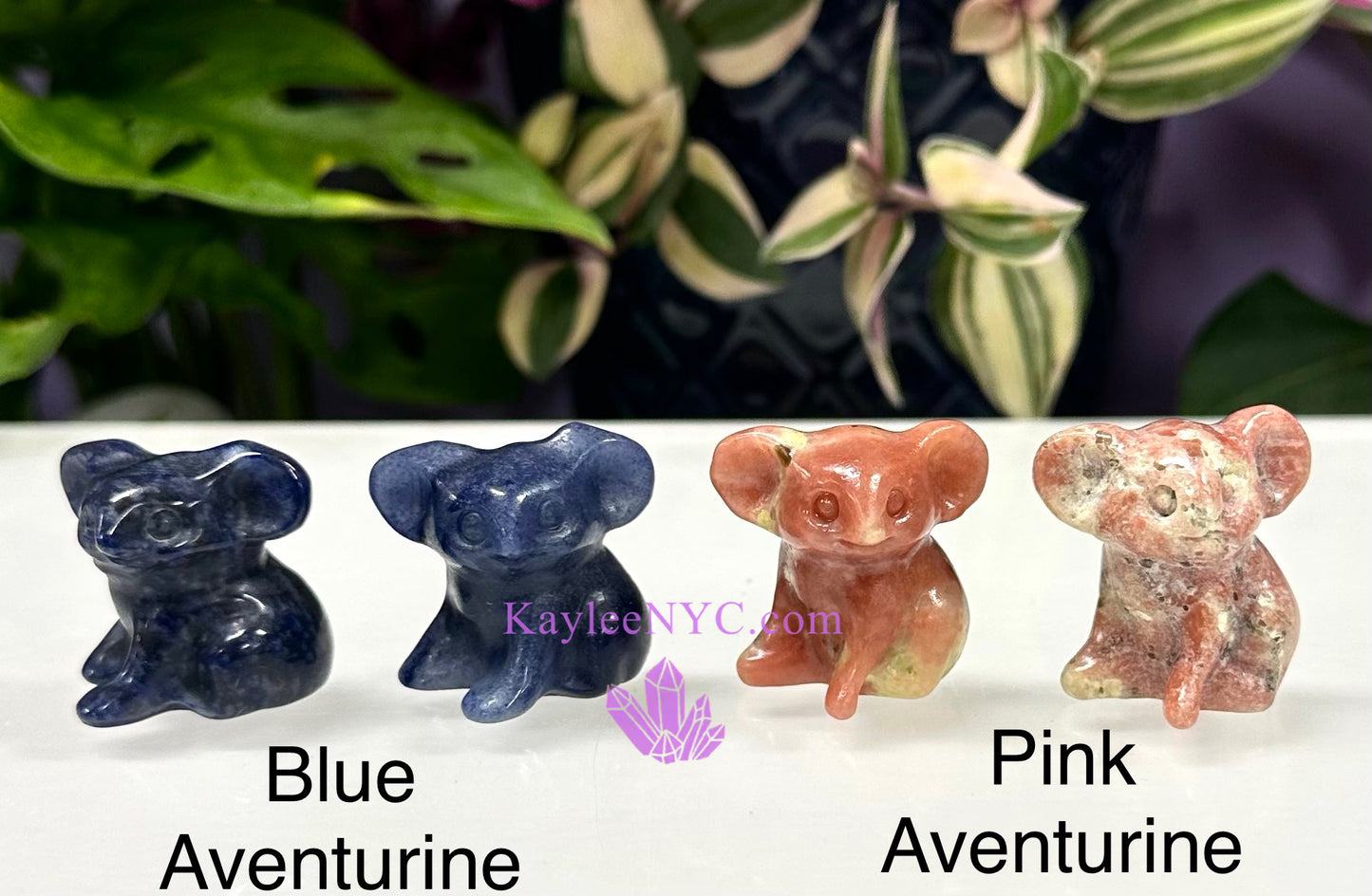 8 PCs 3cm Crystal Koala Bear