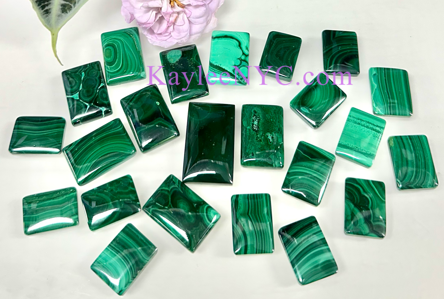 Wholesale Lot 0.5 lb Natural Malachite Cabochon Crystal Healing Energy