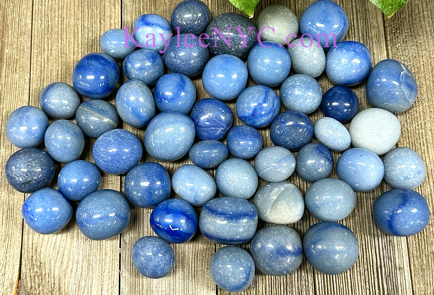 2 lbs Natural Blue Aventurine Tumble