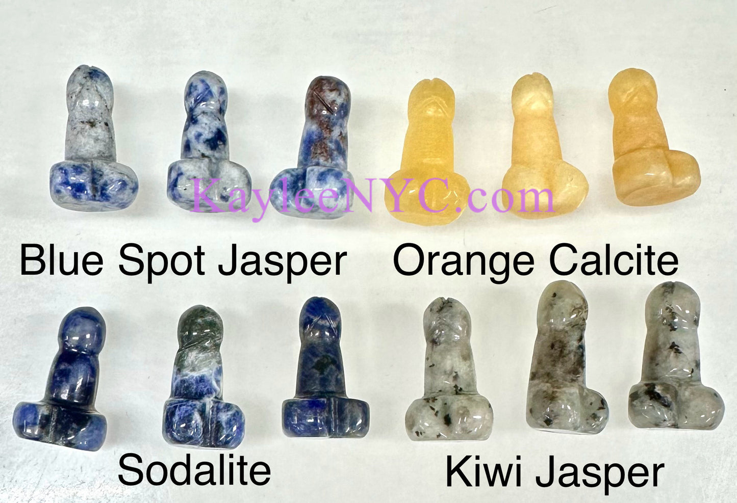 24 PCs 1” Mixed Crystal Mini Peen