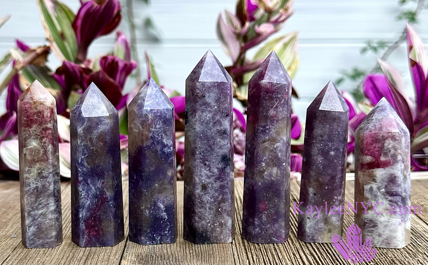 Wholesale Lot 1 Lb Natural Unicorn Stone Obelisk Tower Point Crystal Healing