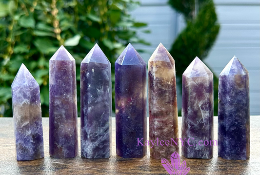 Wholesale Lot 1 Lb Natural Unicorn Stone Obelisk Tower Point Crystal Healing