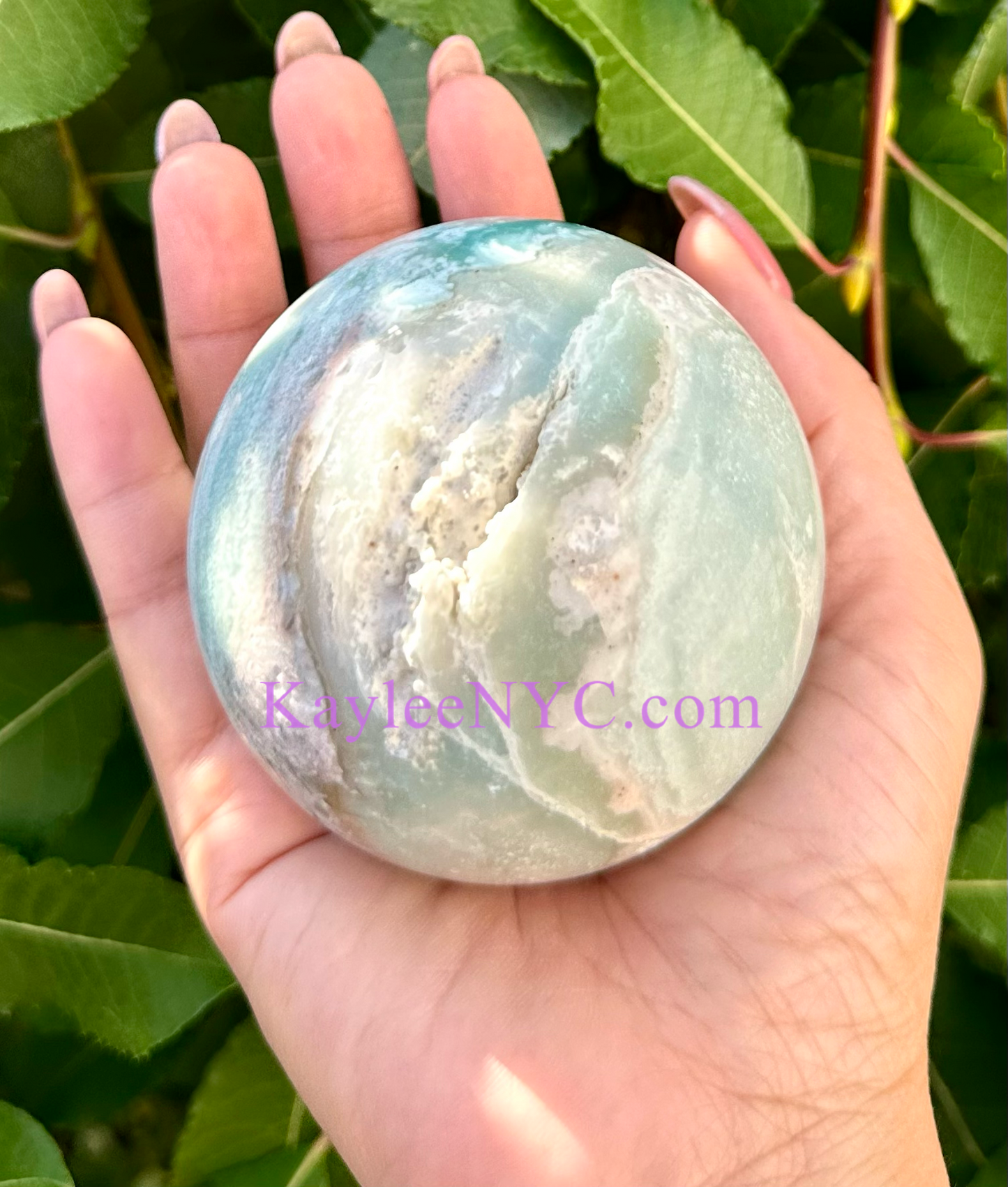 4-5 PCs Natural Amazonite Apatite Sphere