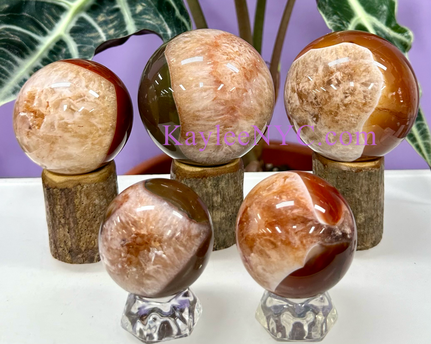 4-5 PCs Natural Amazonite Sphere