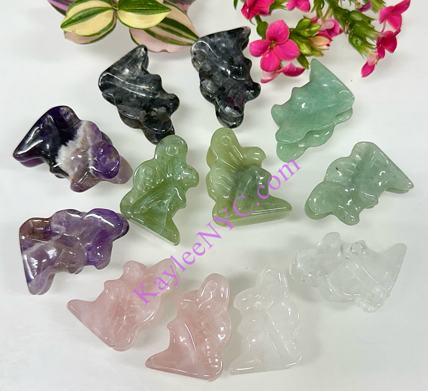 12 PCs 1.3” Natural Crystal Fairy